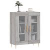 vidaXL Sideboard Grau Sonoma 69,5x34x90 cm Holzwerkstoff