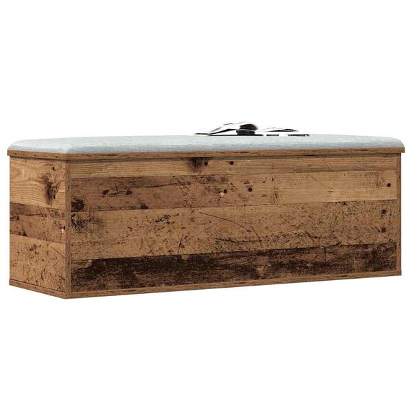 vidaXL Aufbewahrungsbox Altholz 102 x 35 x 35 cm Holzwerkstoff