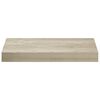 vidaXL Schwebendes Wandregal Eichefarben 40x23x3,8 cm MDF