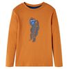 Kinder-Langarmshirt Dunkelocker 128