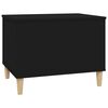 vidaXL Couchtisch Schwarz 60x44,5x45 cm Holzwerkstoff