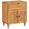 vidaXL Nachttisch Hellbraun 50 x 33 x 60 cm Holzwerkstoff