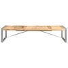 vidaXL Couchtisch 180x90x40 cm Raues Mangoholz