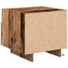 vidaXL Nachttisch 2 pcs Altholz 40 x 39 x 37 cm Holzwerkstoff