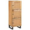 vidaXL Highboard Braun 40 x 33 x 110 cm Massivholz Mango
