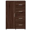 vidaXL Sideboards 2 Stk. Braun Eichen-Optik 60x31x84 cm Holzwerkstoff