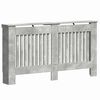 vidaXL Heizk&ouml;rperabdeckung Betongrau 152 x 19 x 81,5 cm Holzwerkstoff