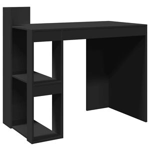 vidaXL Schreibtisch Schwarz 103,5x56,5x94 cm Holzwerkstoff
