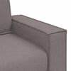 vidaXL 2-Sitzer Sofa Taupe 180x78x84 cm Stoff