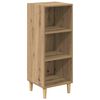 vidaXL Sideboard Artisan-Eiche 34,5 x 32,5 x 90 cm Holzwerkstoff