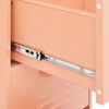 vidaXL Lagerschrank Rosa 42,5x35x101,5 cm Stahl