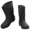vidaXL Gummistiefel Schwarz Größe 42 PVC