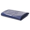 vidaXL Abdeckplane 650 g/m&sup2; 4x4 m Blau