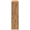 vidaXL Raumteiler Artisan-Eiche 100x33x125,5 cm Holzwerkstoff
