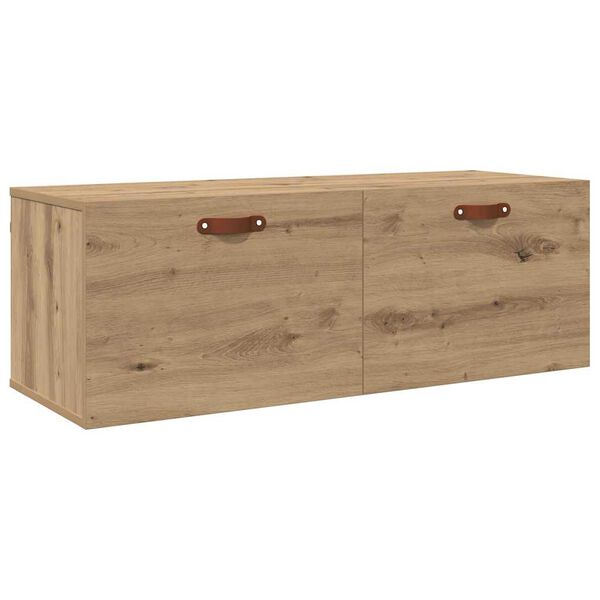 vidaXL Wandschrank Artisan-Eiche 100 x 36,5 x 35 cm Holzwerkstoff