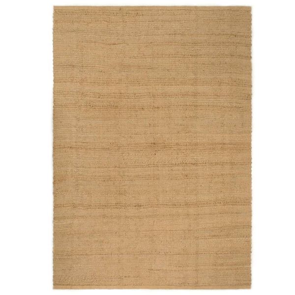 vidaXL Teppich Rechteckig Natur 80x160 cm Jute