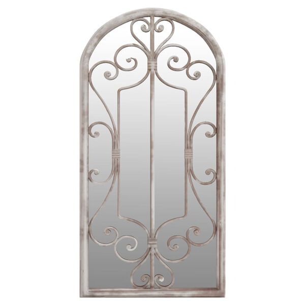 vidaXL Spiegel Sandfarben 70x30 cm Eisen f&uuml;r den Innenbereich