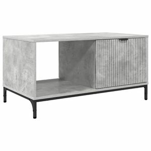 vidaXL Couchtisch Beton Grau 90 x 49 x 46 cm Holzwerkstoff