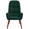 vidaXL Relaxsessel Dunkelgr&uuml;n Samt