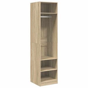 vidaXL Kleiderschrank Sonoma-Eiche 50x50x200 cm Holzwerkstoff
