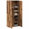 vidaXL Highboard Altholz 80 x 35 x 180 cm Holzwerkstoff