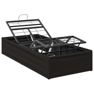 vidaXL Elektrisch verstellbares Bettgestell Schwarz 200 x 70 x 33,5 cm