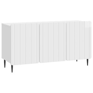 vidaXL TV-Schr&auml;nk Hochglanz Wei&szlig; 99 x 34,5 x 52 cm Holzwerkstoff