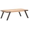 vidaXL Couchtisch 114x65x40 cm Mango Massivholz