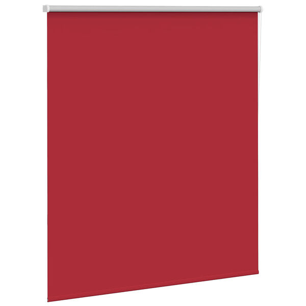 vidaXL Verdunkelungsrollo Rot 135x130cm Stoffbreite 131,6cm Polyester