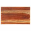 vidaXL Tischplatte Massivholz Akazie 25-27 mm 60x100 cm
