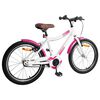 vidaXL Kinderfahrrad 18 Zoll f&uuml;r 5-7 Jahre alt Rosa