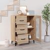 vidaXL Sideboard Sonoma-Eiche 69,5x34x90 cm Holzwerkstoff