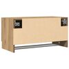 vidaXL Kleiderschrank Artisan-Eiche 70x32,5x35 cm Holzwerkstoff