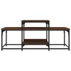 vidaXL Couchtisch Braun Eichen-Optik 102x60x45 cm Holzwerkstoff