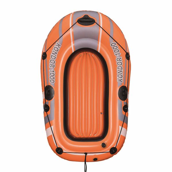 Bestway Ruderboot mit Speicher Orange 155 x 93 cm Vinyl