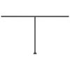 vidaXL Standmarkise Automatisch 400x300 cm Anthrazit