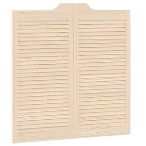 vidaXL Schwingt&uuml;ren Natur 100 x 50 cm Massives Kiefernholz