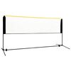 vidaXL Badmintonnetz Verstellbar 300x103x94-158 cm Metall