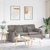 vidaXL Modulares Sofa mit Kissen Taupe