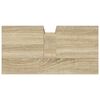 vidaXL Waschbeckenunterschrank Sonoma-Eiche 60x30x60 cm Holzwerkstoff