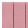vidaXL Bettgestell ohne Matratze "Hanko" Rosa 160x200 cm Samt