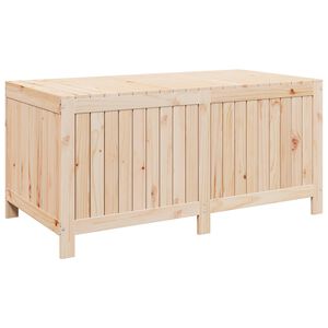 vidaXL Gartenlagerbox 359 L Massives Kiefernholz 146,5 x 68 x 63 cm