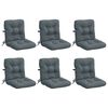 vidaXL 6-teiliges Hochlehner Kissenset VIANEN 6 stk. 100 % Polyester