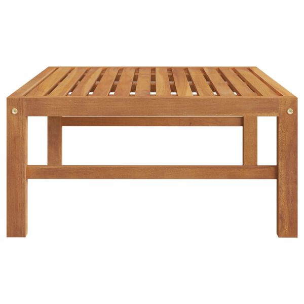 vidaXL Gartentisch 63x63x30 cm Massivholz Teak