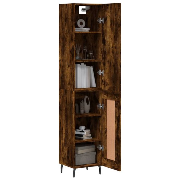 vidaXL Highboard R&auml;uchereiche 34,5x34x180 cm Holzwerkstoff