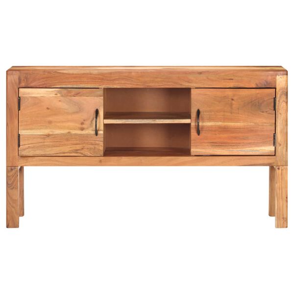 vidaXL Sideboard 116x30x66 cm Akazie Massivholz