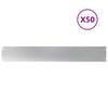 vidaXL Rasenkanten 50 Stk. 15x103 cm Verzinkter Stahl