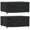 vidaXL Gartenm&ouml;bel-Abdeckungen 2 Stk. Schwarz 225x143x90cm Wasserdicht
