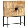 vidaXL Highboard 80x30x100 cm Massivholz Mango