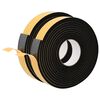 vidaXL Selbstklebendes Schaumstoffband 2 pcs Schwarz 40mm x 5m